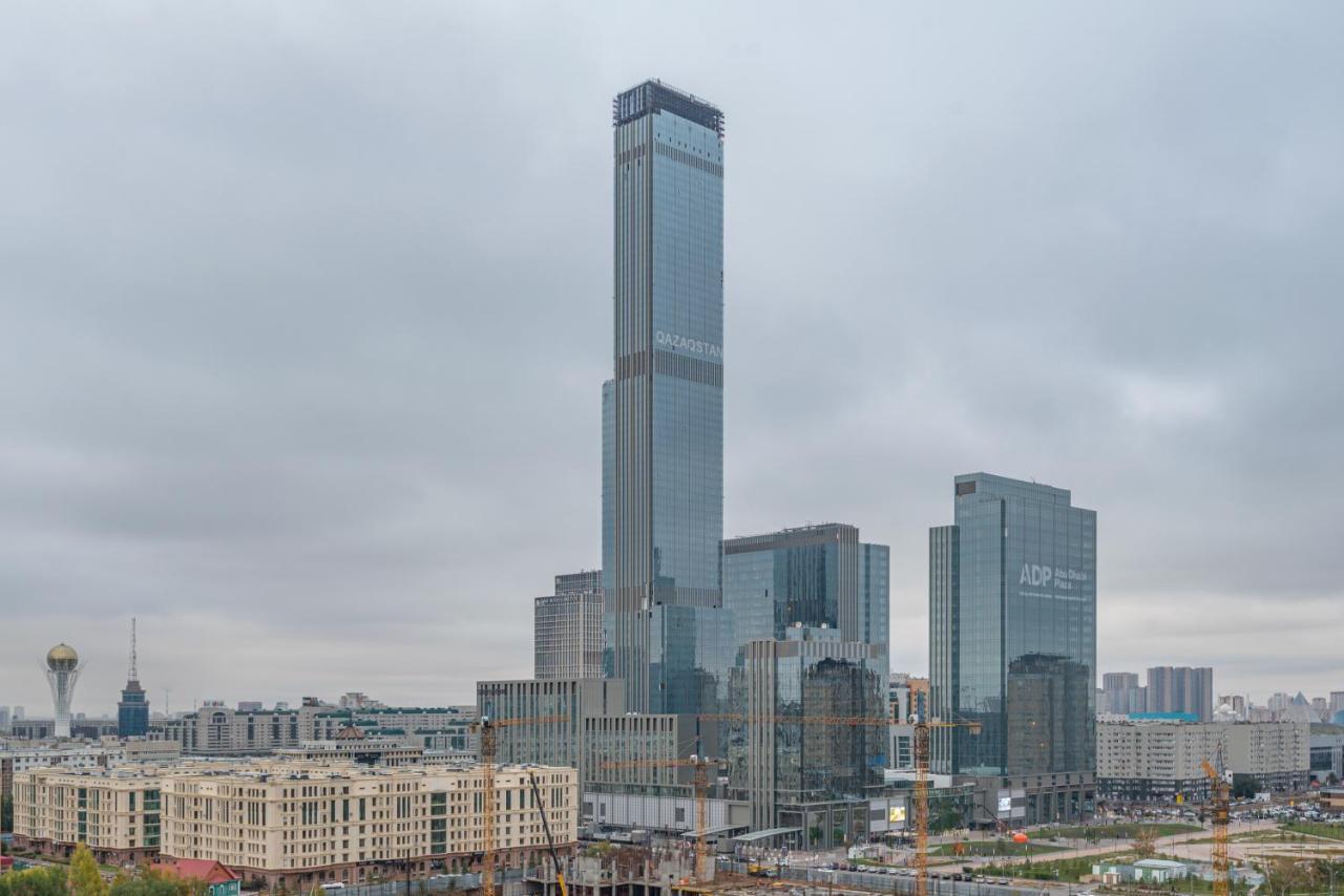 Жк Sauran Towers Comfort Astana Bagian luar foto